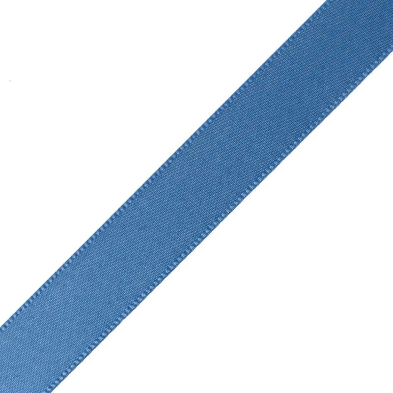 Satin | 1/2" Antique Blue Single Face Satin Ribbon Ribbons Antique Blue