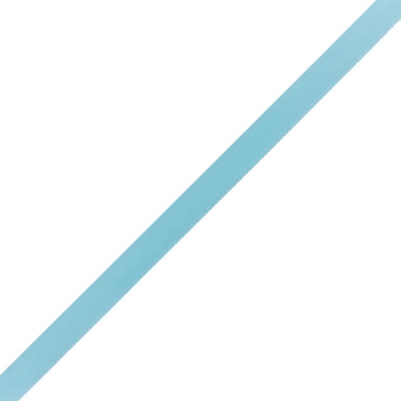 Satin | 1/2" Aquamarine Single Face Satin Ribbon Ribbons Aquamarine