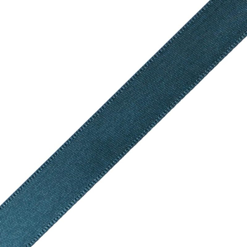 Satin | 1/2" Midnight Jade Single Face Satin Ribbon Ribbons Midnight Jade