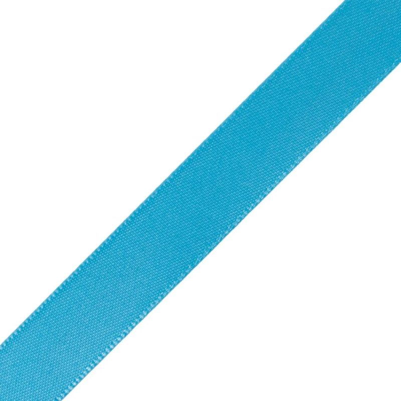 Satin | 1/2" Misty Turquoise Single Face Satin Ribbon Ribbons Misty Turquoise