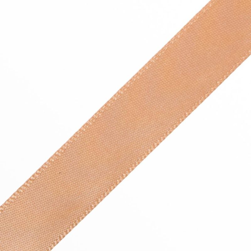 Satin | 1/2" Old Gold Single Face Satin Ribbon Ribbons Old Gold