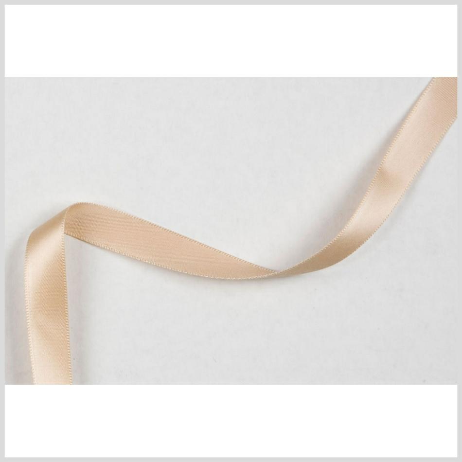 Satin | 1/2" Tan Single Face Satin Ribbon Ribbons Satin