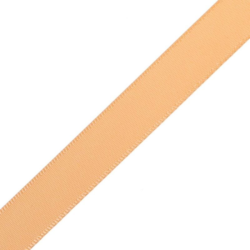 Satin | 1/2" Tangerine Single Face Satin Ribbon Ribbons Satin