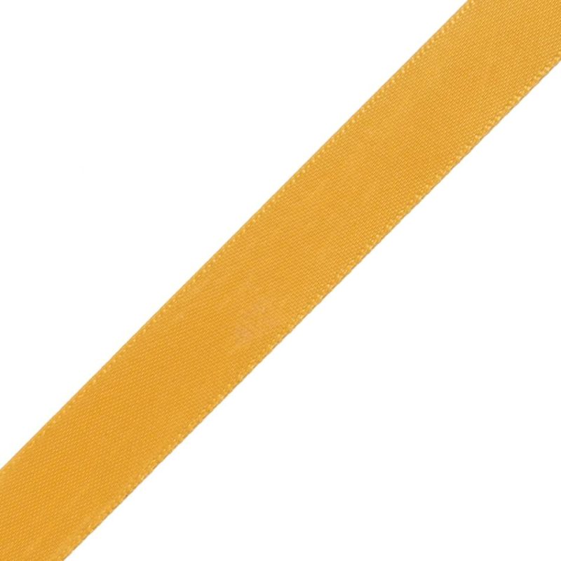 Satin | 1/2" Yellow Gold Single Face Satin Ribbon Ribbons Satin