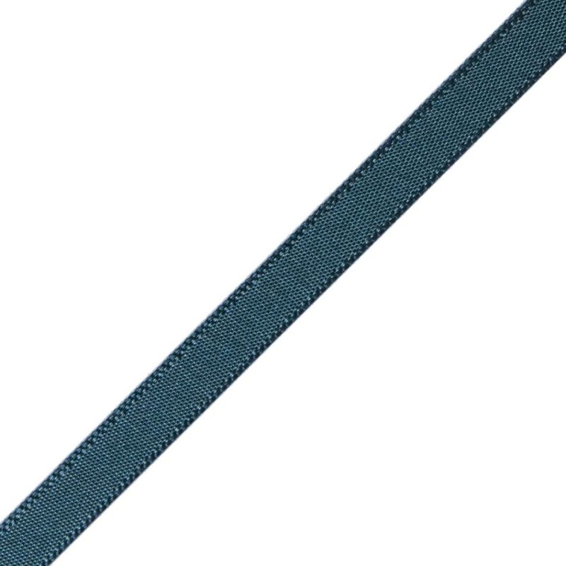 Satin | 1/4" Midnight Jade Single Face Satin Ribbon Ribbons Midnight Jade