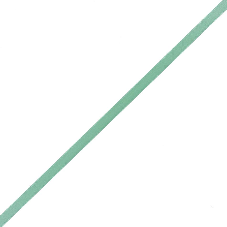 Satin | 1/4" Mint Single Face Satin Ribbon Ribbons Mint