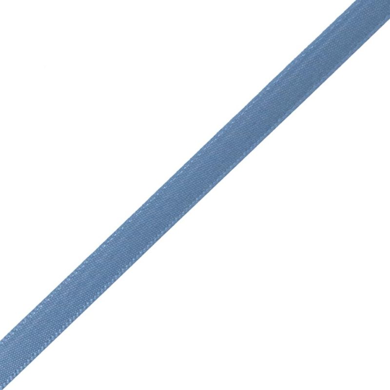 Satin | 1/4" Williamsburg Blue Single Face Satin Ribbon Ribbons Satin