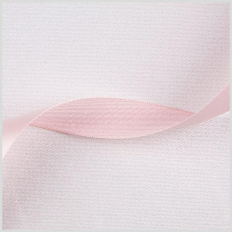 Satin | 7/8" Light Pink Single Face Satin Ribbon Ribbons Light Pink