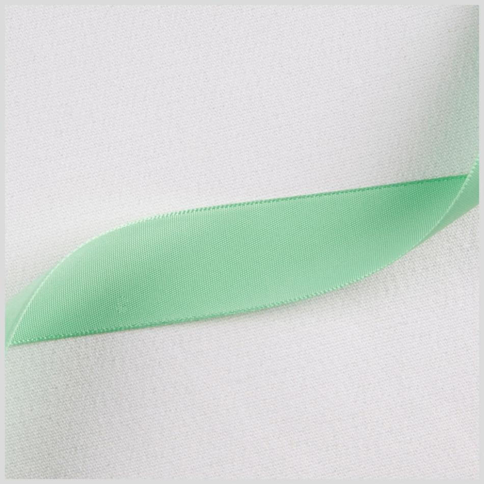 Satin | 7/8" Mint Single Face Satin Ribbon Ribbons Mint