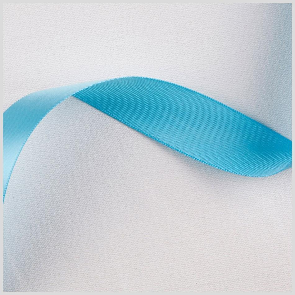 Satin | 7/8" Misty Turquoise Single Face Satin Ribbon Ribbons Misty Turquoise