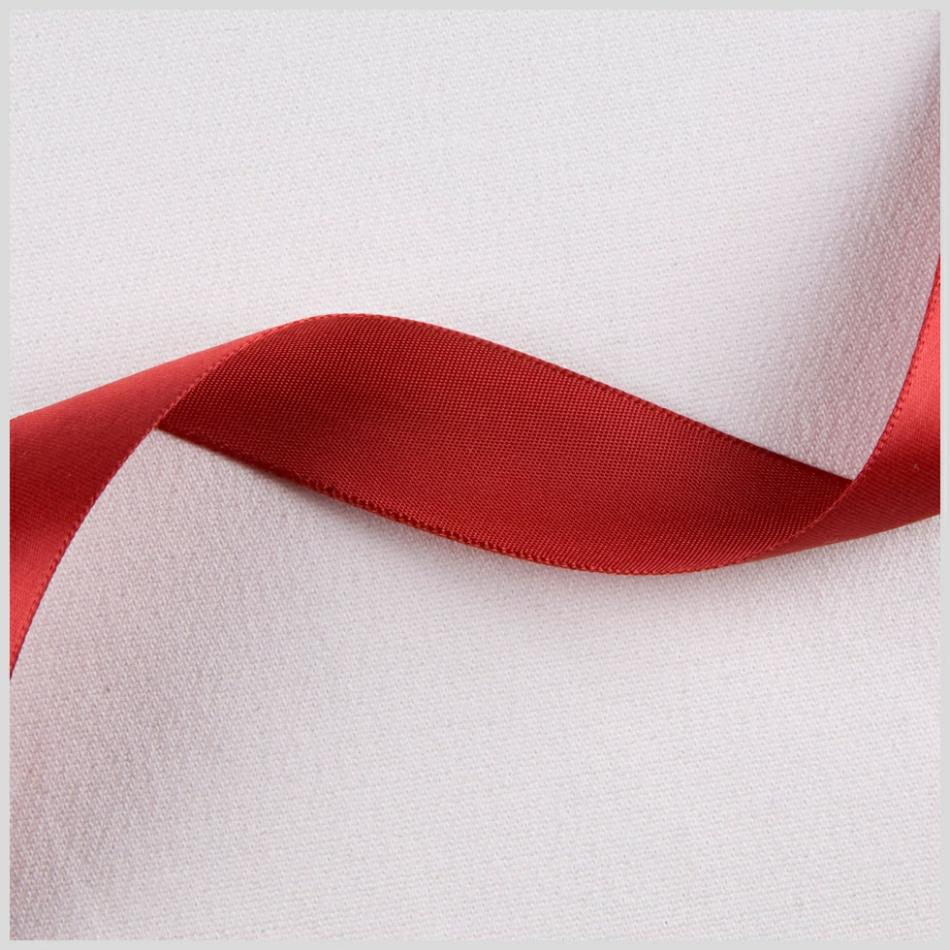 Satin | 7/8" Scarlet Single Face Satin Ribbon Ribbons Satin