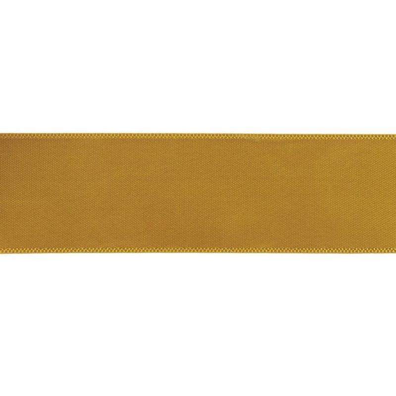 Satin | Amber Single Faced Satin Ribbon – 1" Ribbons Satin