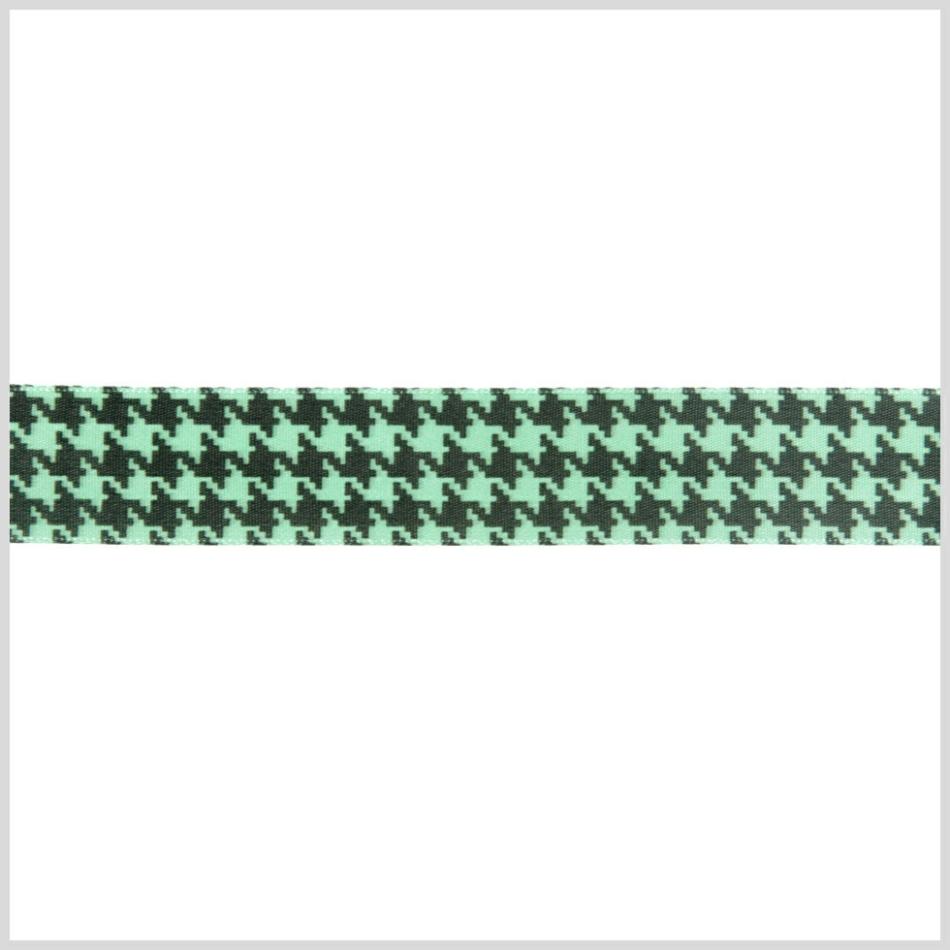 Satin | Mint Printed Satin Ribbon Ribbons Mint