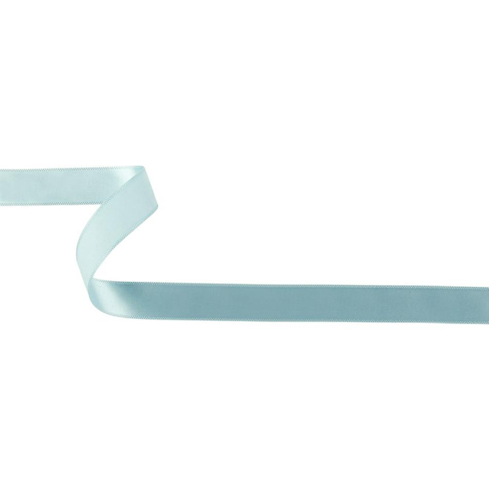 Satin | Pale Blue Single Faced Satin Ribbon – 0.625" Ribbons Satin