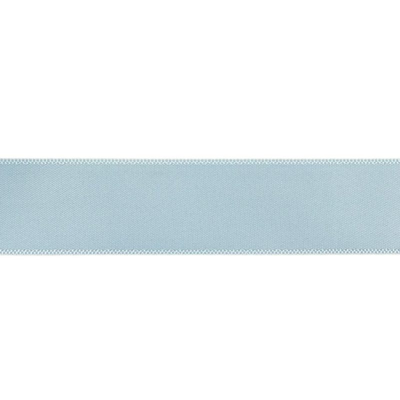 Satin | Pale Blue Single Faced Satin Ribbon – 0.875" Ribbons Satin