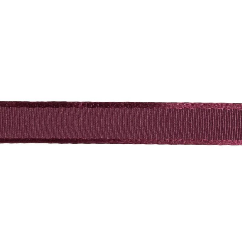 Satin | Purple Passion Satin-Edged Grosgrain Ribbon – 0.625" Grosgrain Grosgrain