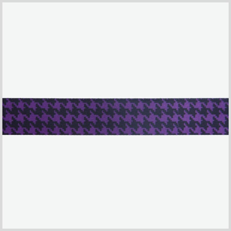 Satin | Purple Printed Satin Ribbon Ribbons Purple