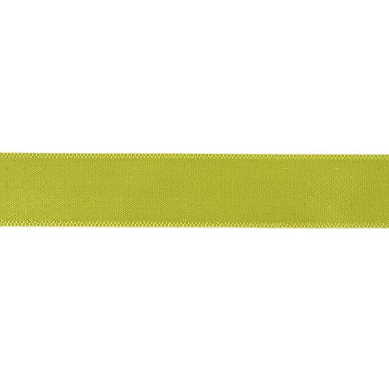 Satin | Spring Green Single Faced Satin Ribbon – 0.625" Ribbons Satin