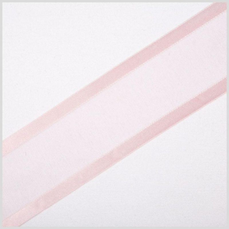 Sheer | Light Pink Sheer Ribbon – 1.5" Ribbons Light Pink