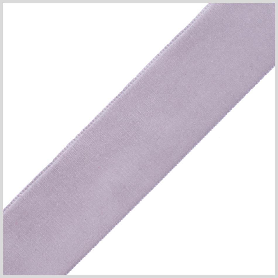 Velvet | 1.375" Gray Nylon Velvet Ribbon Ribbons Gray