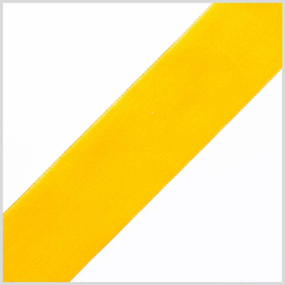 Velvet | 1.375" Maize Nylon Velvet Ribbon Ribbons Maize