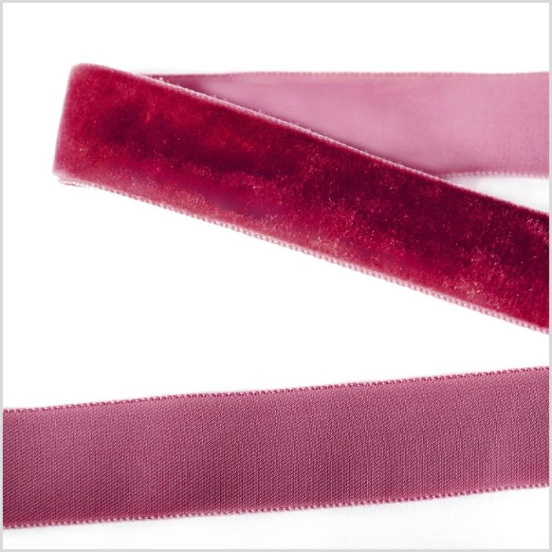 Velvet | Azalea Single Face Velvet Ribbon – 0.875" Ribbons Azalea