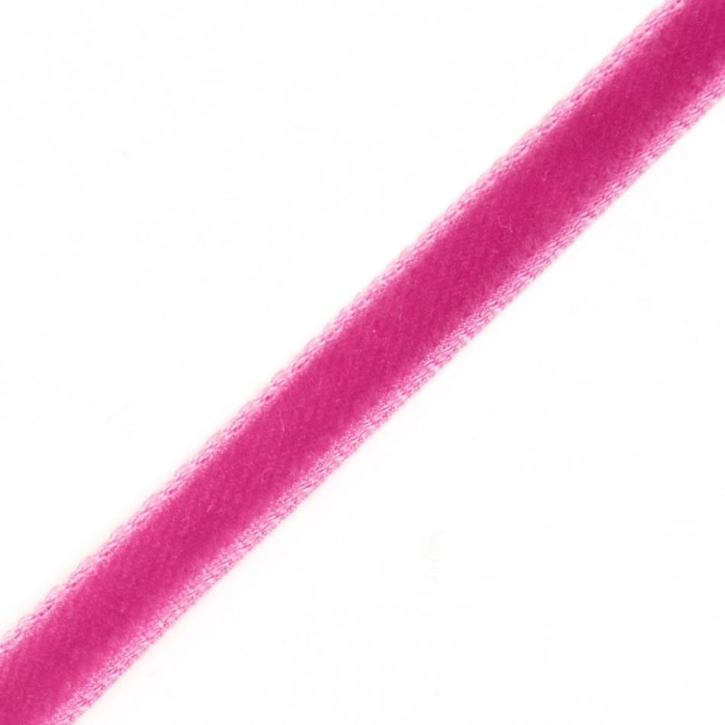 Velvet | Beauty Pink Single Face Velvet Ribbon – 5Mm Ribbons Beauty