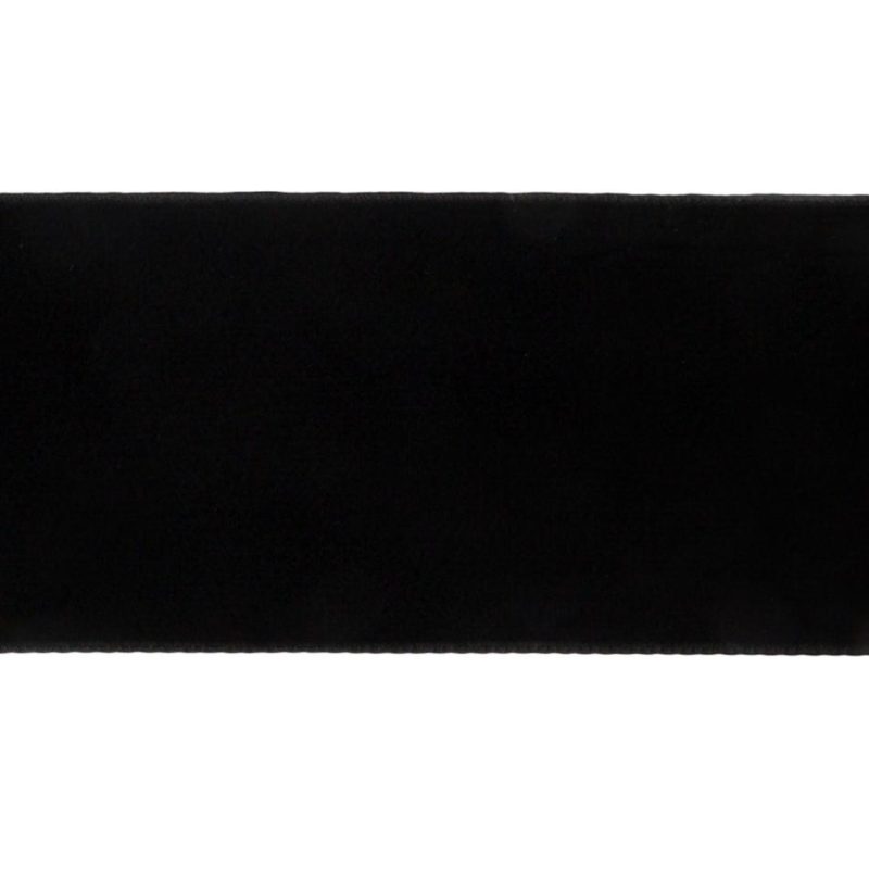 Velvet | Black Rayon Velvet Ribbon – 1.5" Ribbons Gunpowder