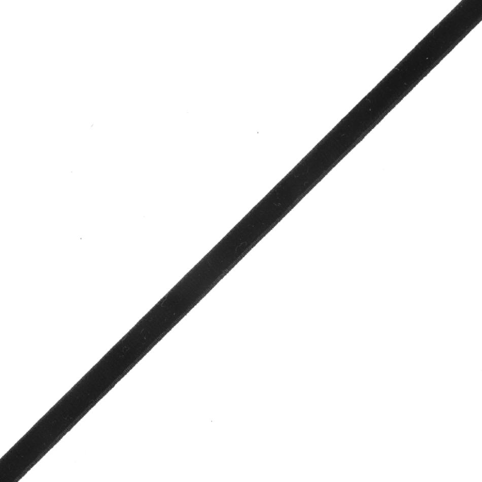 Velvet | Black Stretch Velvet Ribbon – 9Mm Ribbons Black