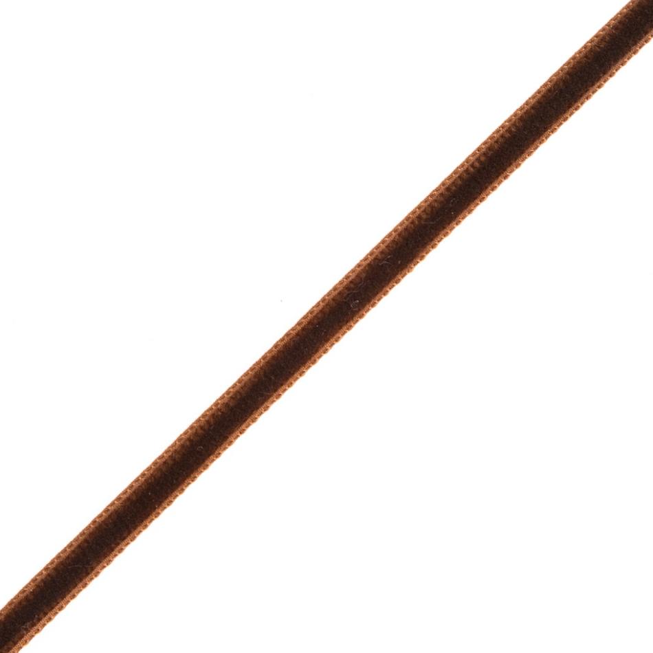 Velvet | Brown Single Face Velvet Ribbon – 5Mm Ribbons Brown