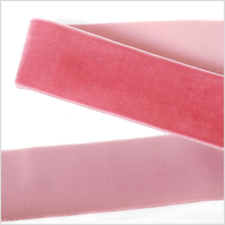 Velvet | Dark Dusty Rose Single Face Velvet Ribbon – 1.5" Ribbons Dark Dusty Rose