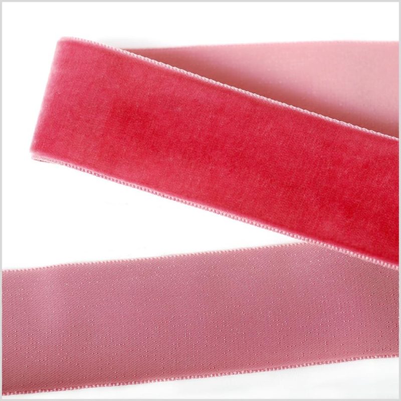 Velvet | Fuchsia Single Face Velvet Ribbon – 1.5" Ribbons Fuchsia