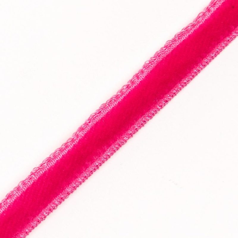 Velvet | Fuchsia Single Face Velvet Ribbon – 5Mm Ribbons Fuchsia