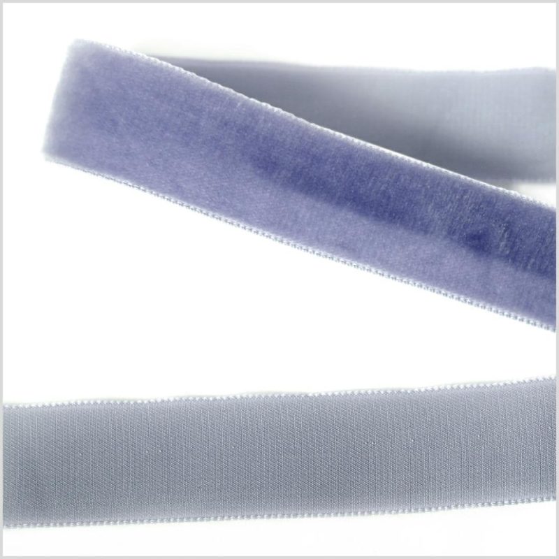 Velvet | Light Lilac Single Face Velvet Ribbon – 0.875" Ribbons Light Lilac