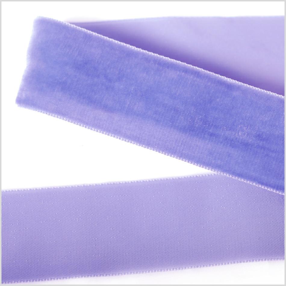 Velvet | Light Lilac Single Face Velvet Ribbon – 1.5" Ribbons Light Lilac