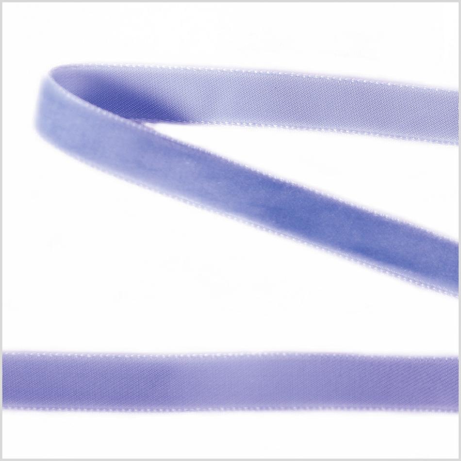 Velvet | Lilac Single Face Velvet Ribbon – 0.375" Ribbons Lilac