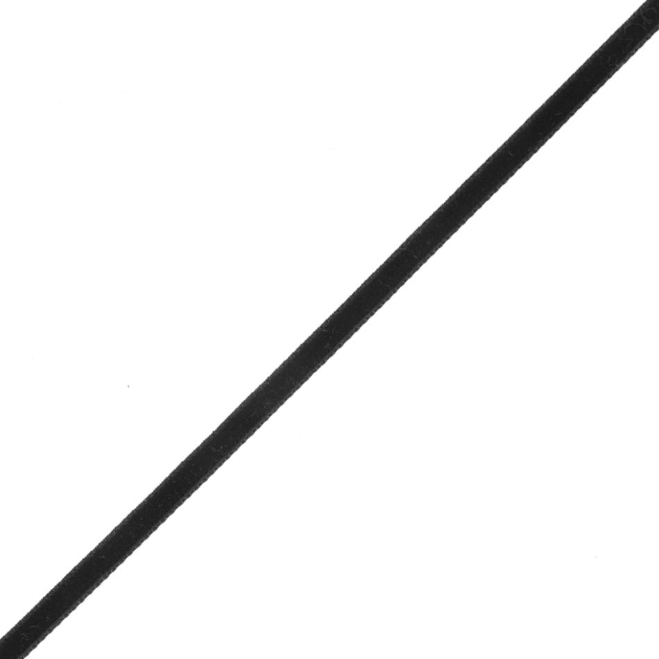 Velvet | Nero Single Face Velvet Ribbon – 5Mm Ribbons Black