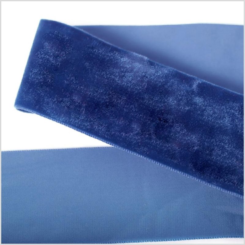 Velvet | Periwinkle Single Face Velvet Ribbon – 2" Ribbons Periwinckle