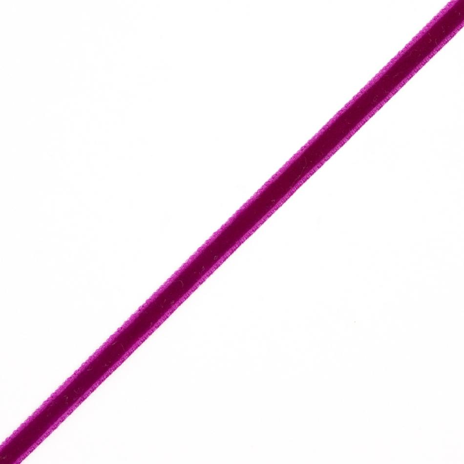 Velvet | Plum Single Face Velvet Ribbon – 5Mm Ribbons Plum