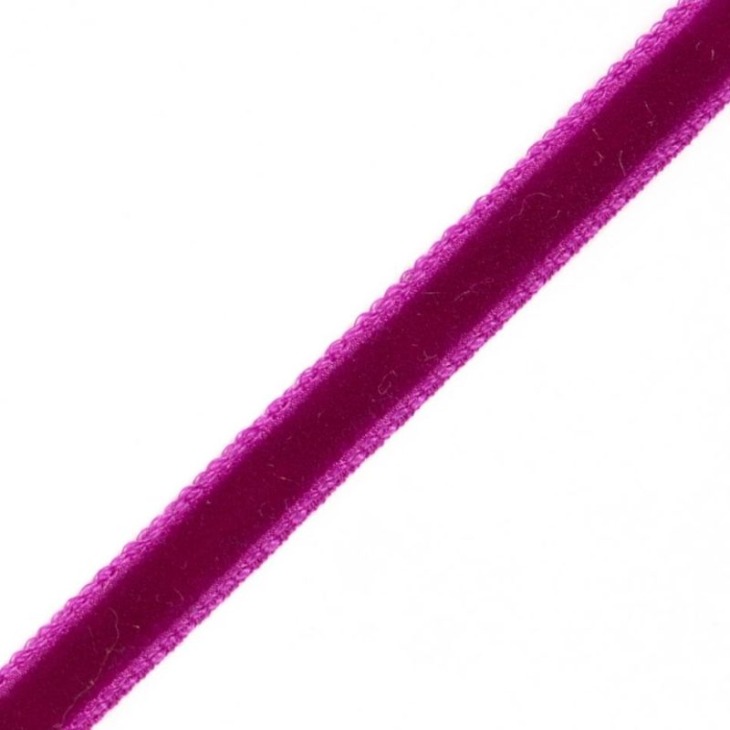 Velvet | Plum Single Face Velvet Ribbon – 5Mm Ribbons Plum