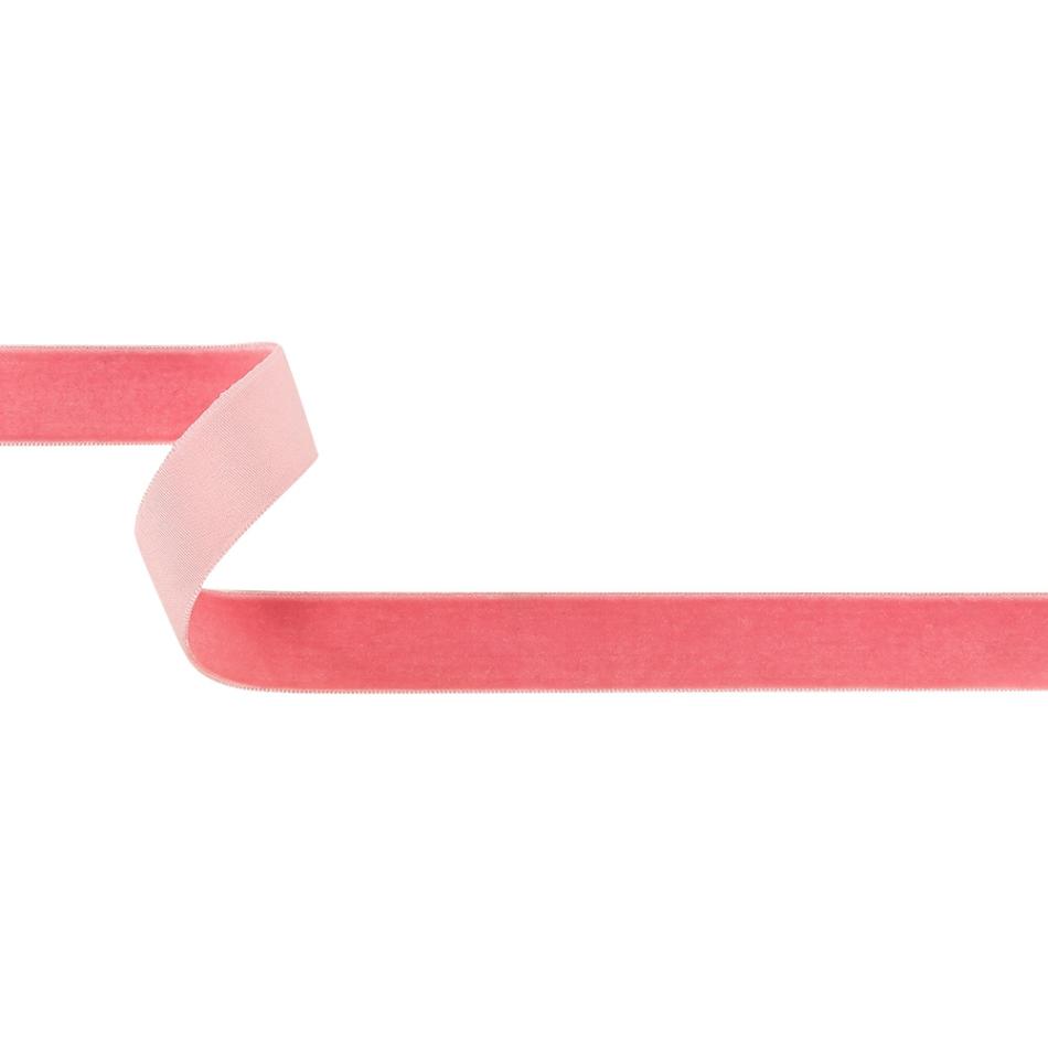 Velvet | Pretty In Pink Single Face Velvet Ribbon – 0.75" Ribbons Velvet