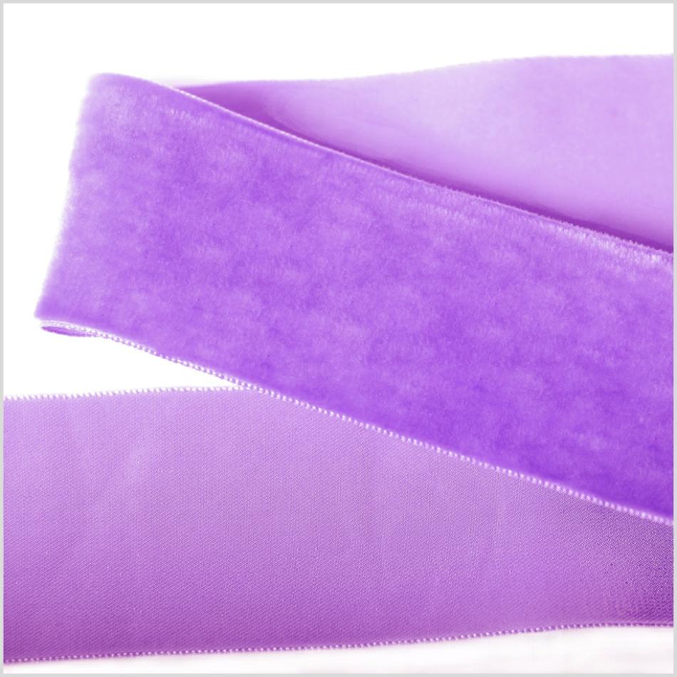 Velvet | Purple Single Face Velvet Ribbon – 2" Ribbons Purple