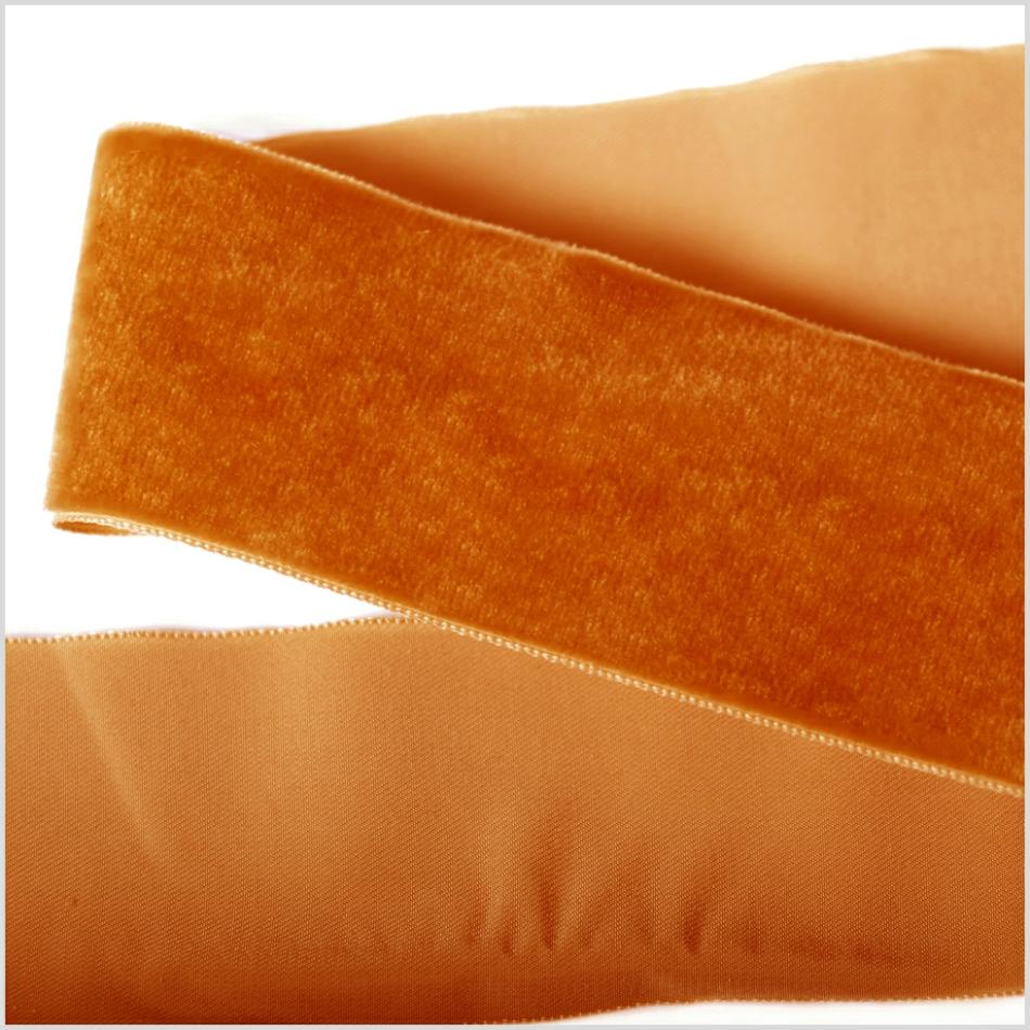 Velvet | Rust Single Face Velvet Ribbon – 2" Ribbons Rust