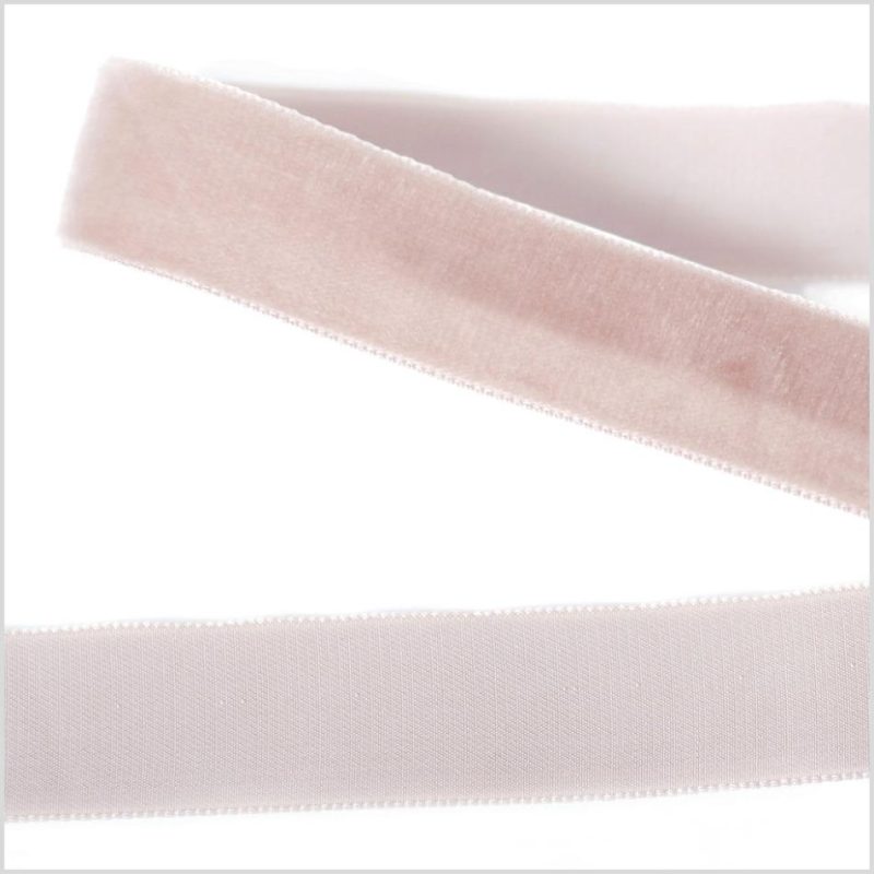 Velvet | White Single Face Velvet Ribbon – 7/8" Ribbons Velvet