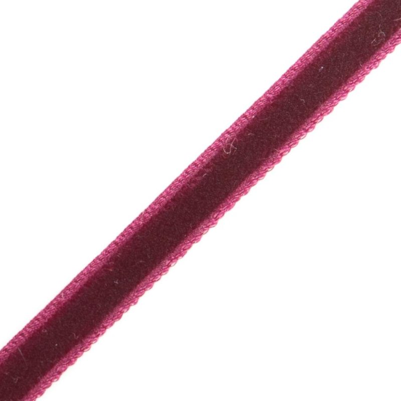 Velvet | Wine Single Face Velvet Ribbon – 5Mm Ribbons Velvet