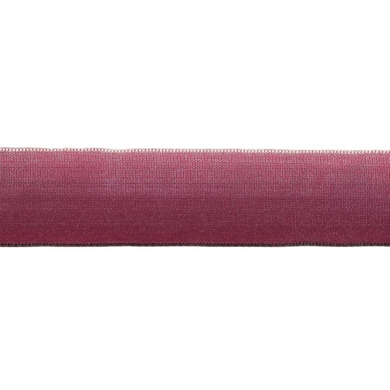 Wired | Light Pink And Plum Caspia Ombre Wire Edged Ribbon – 0.875" Reversible Plum Caspia