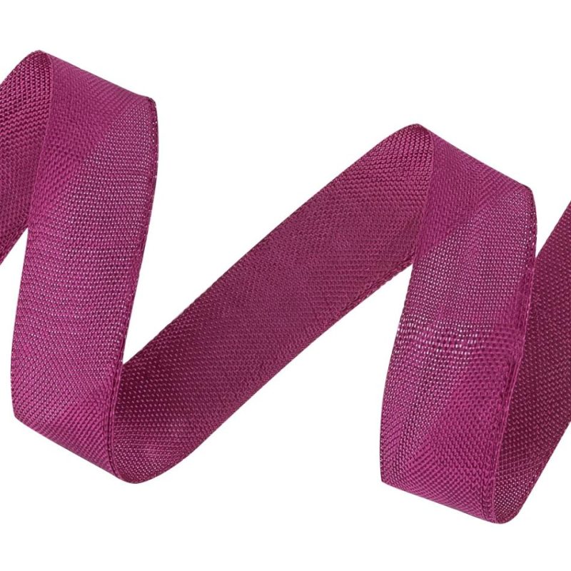 Woven | Magenta Woven Edge Rayon Seam Binding – 0.6" Ribbons Woven