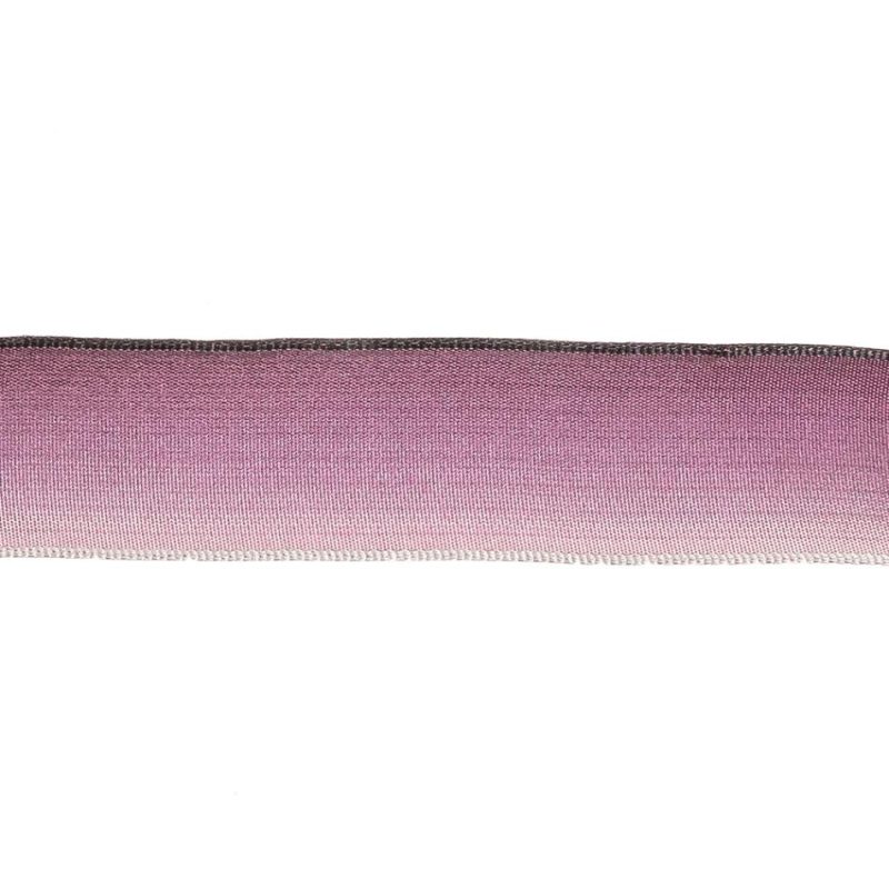 Woven | Plum Ombre Woven Ribbon With Wired Edges – 0.875" Ribbons Wired