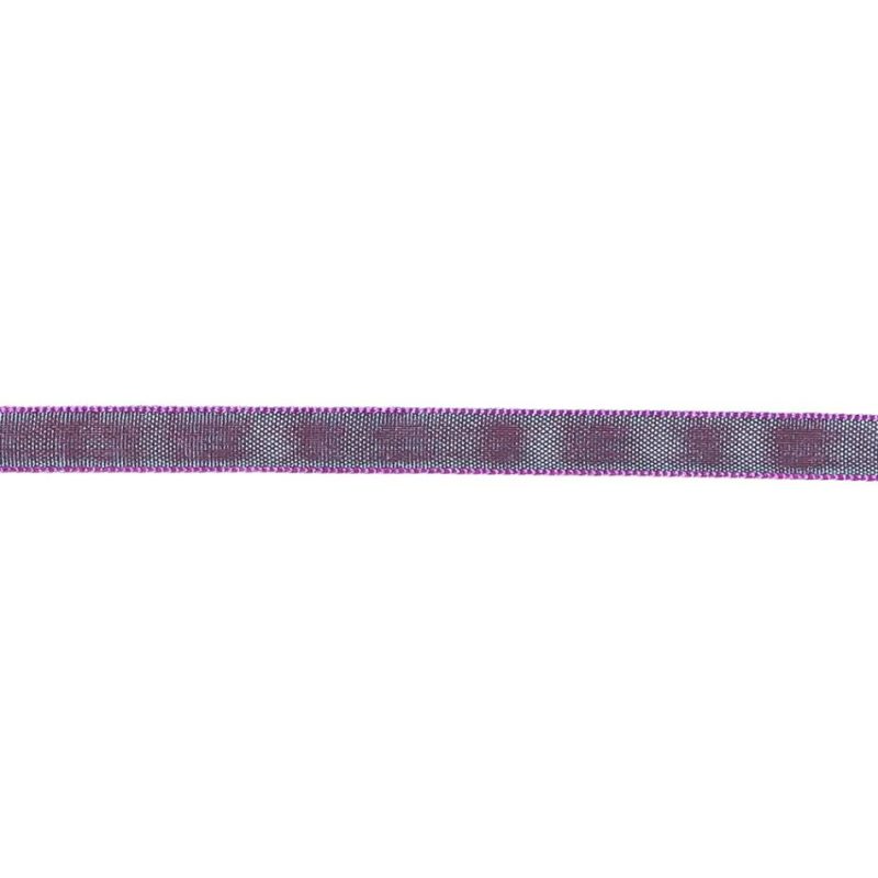 Woven | Purple And Teal Iridescent Woven Ribbon – 0.25" Ribbons Woven