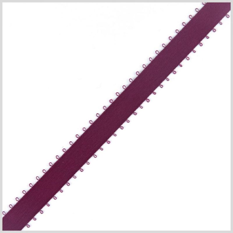 Double Face Satin | 3/16" Wine Double Face Feather Edge Satin Ribbon Double Face Satin Double Face Satin